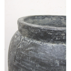 Wazon ceramiczny Osłonka donicy Rustykalny XL